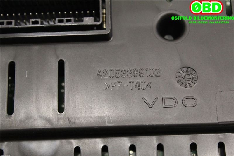 Instrumentpanel til Nissan Leaf 2011-2017 (Type I) (NISSAN|248103NA0C|)