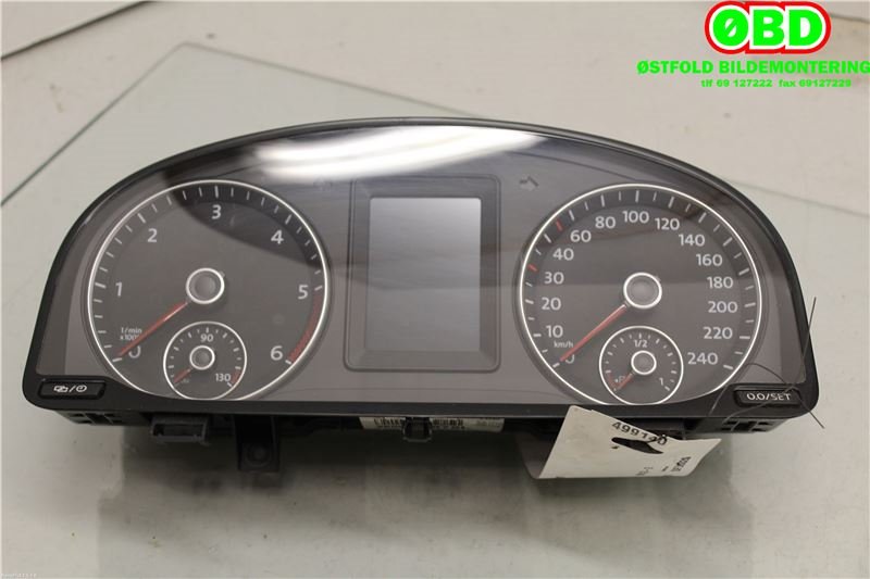 Instrumentpanel til VW Caddy 2010-2015 (Type III, Fase 2)  (VOLKSWAGEN|2K0 920 875 L||2K0920875L)