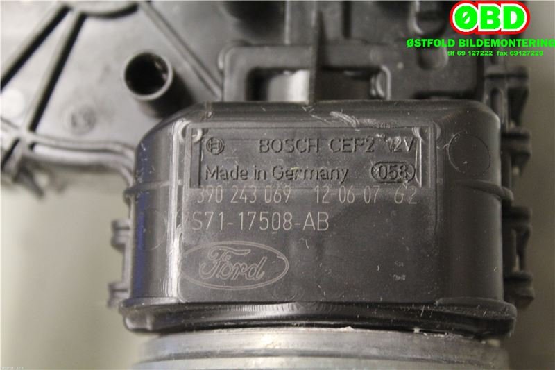 Viskermotor frontrute til Ford Mondeo 2011-2014 (Type IV, Fase 2)  (FORD|1694757|0390243069|7S7117508AB)