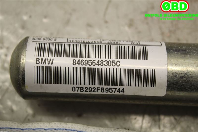 Airbag gardin venstre til BMW 1-Serie, 2004-2011 (E81/E82/E87/E88) (E81/E82/E87/E88) (BMW|72 12 6 956 483)