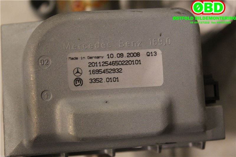 Rattaksel til Mercedes A-Klasse 2005-2012 (W169) (W169) (MERCEDES|A 169 460 35 16||1694603916)