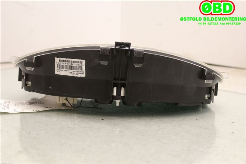 Instrumentpanel til Citroën Jumpy 2007-2016 (Type II)  (CITROEN|6103JY|9801642280|9665983780)