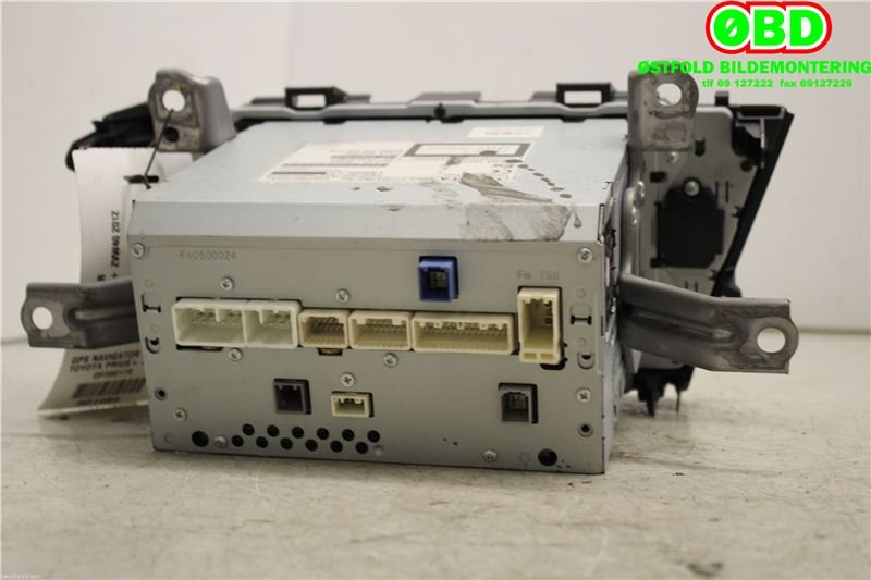 Bilstereo navigasjon til Toyota Prius +7 2012-2020 (Type III) (stasjonsvogn) (stasjonsvogn) (TOYOTA|8680447170|)