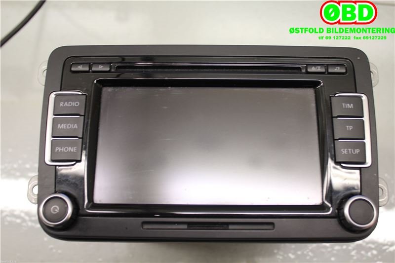 Bilstereo navigasjon til VW Golf VI, 2008-2012  (VOLKSWAGEN|3C8 057 195  X)