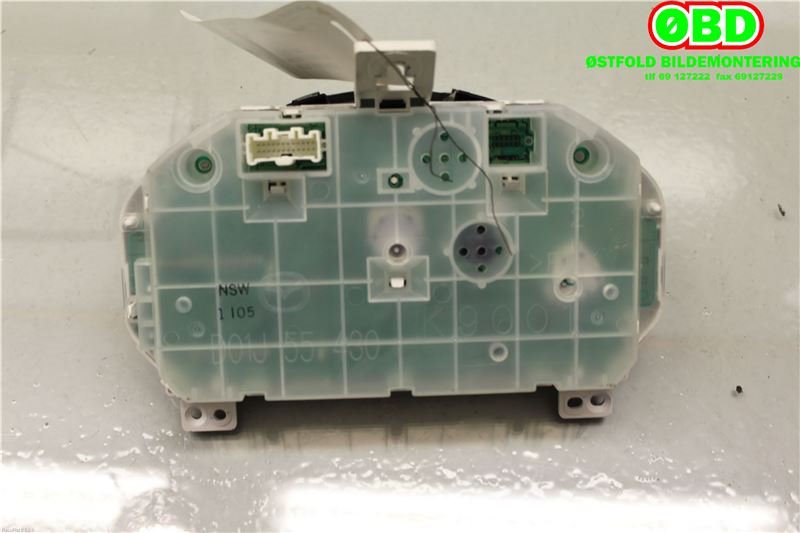 Instrumentpanel til Mazda 2 2011-2014 (Type II, Fase 2)  (MAZDA|)