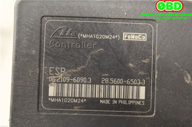 ABS sentral til Mazda 2 2011-2014 (Type II, Fase 2)  (MAZDA|DPY4437A0B|)
