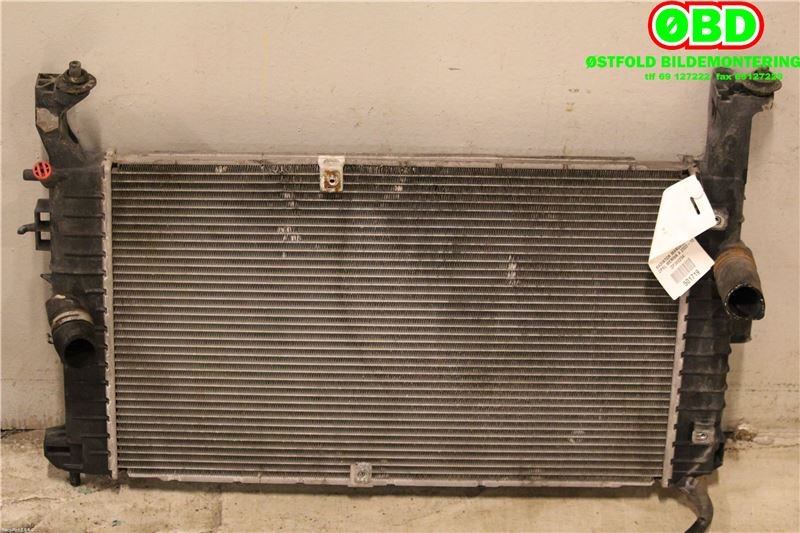 Radiator (manuell gir) til Opel Meriva A, 2003-2010  (OPEL|13148295)
