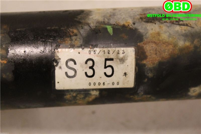 Kardang til Toyota Hiace 2001-2006 (Fase 2) (TOYOTA|4111026570|)
