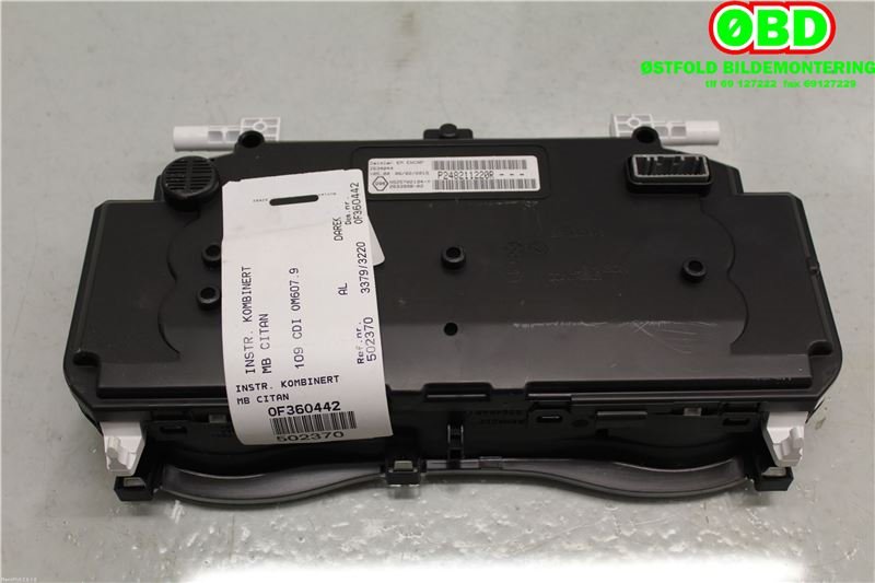 Instrumentpanel til Mercedes Citan 2012-2021 (W415) (W415) (MERCEDES|A 415 900 14 02|A 415 900 49 02|248211220R)