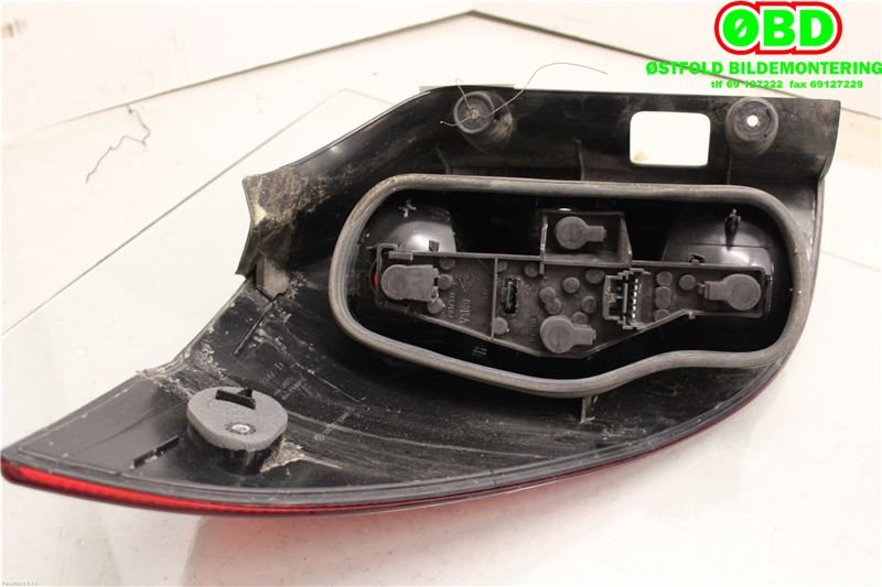 Baklykt høyre til Renault Laguna 2005-2007 (Type II, Fase 2)  (RENAULT|8200002472|8200703489|)