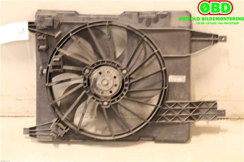 Kjølevifte til Renault Megane 2003-2005 (Type II, Fase 1) (RENAULT|7701070315|7701071862|)