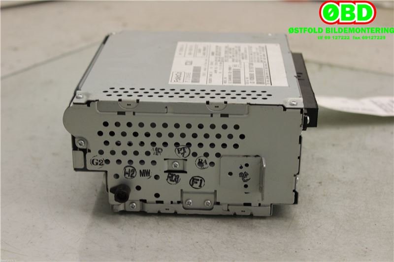 Bilstereo til Volvo V70 2007-2013 (Type III, Fase 1) (VOLVO||8G9N18C815AC|31285455)