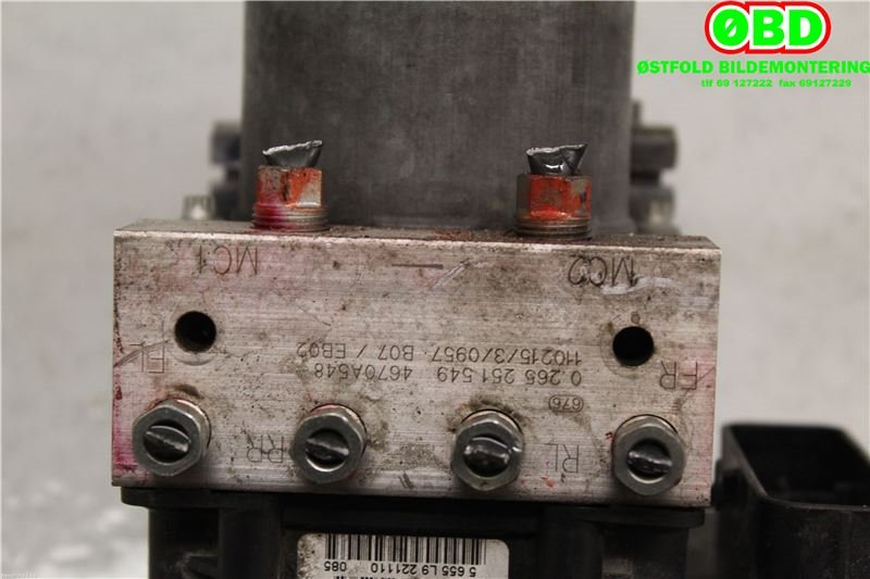 ABS sentral til Peugeot iOn 2011-2020  (PEUGEOT|4541VC|0265251549|4670A548)