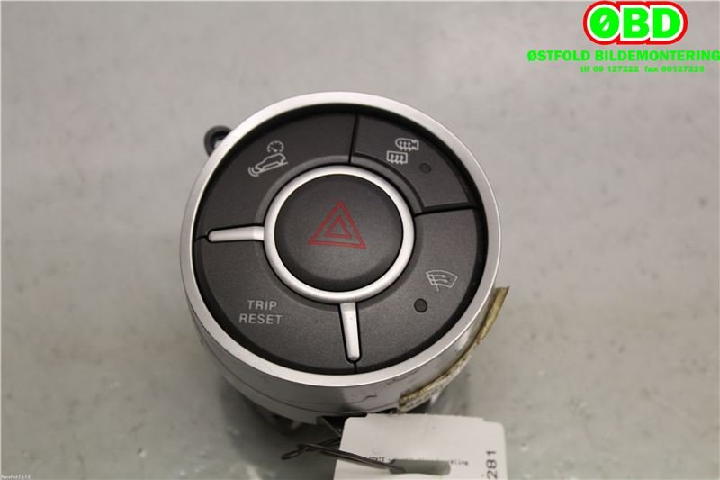 Bryter nødblink til SsangYong Kyron, 2006-2008 (SSANGYONG|8520109010)