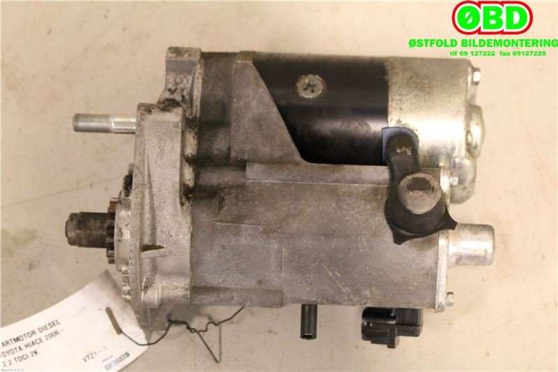 Starter diesel til Toyota Hiace 2007-2012 (Fase 3)  (TOYOTA|2810030051|2810067070)