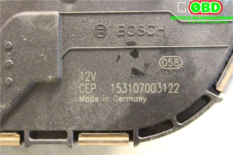 Viskermotor frontrute til BMW i3 2013-2022 (BMW i3|61617359450|61615A36E99|7359450)