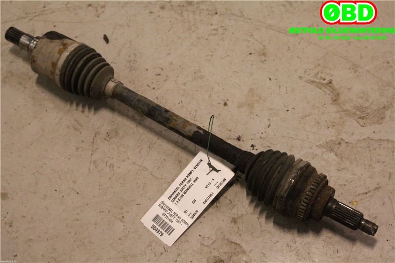 Drivaksel venstre foran til Subaru Justy, 2003-2007 (Type III) (SUBARU|)