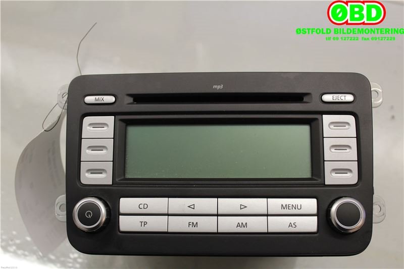 Bilstereo til VW Golf V, Combi, 2003-2008  (VOLKSWAGEN|)