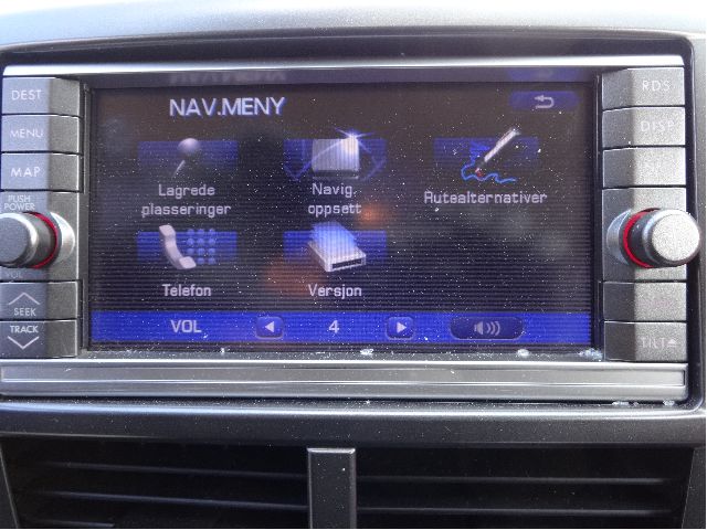 Bilstereo navigasjon til Subaru Impreza 2008-2012 (Type III) (SUBARU|86271SC121|)