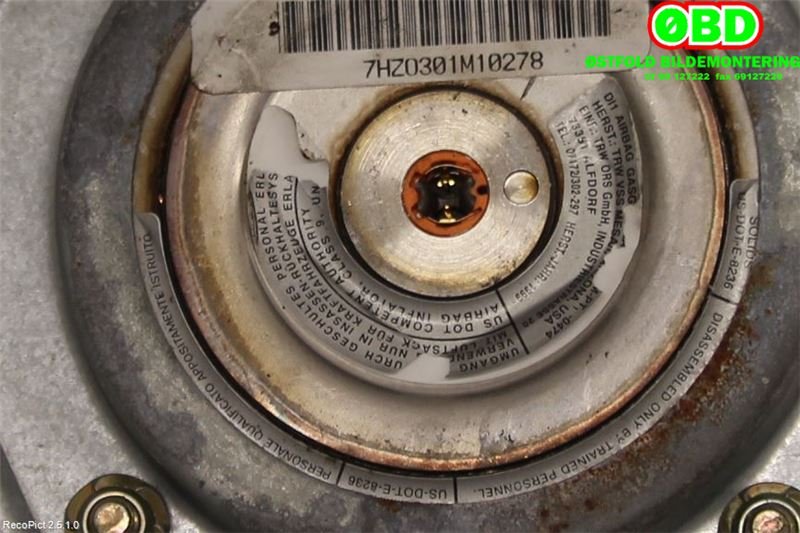 Airbag rattpute til Land Rover Discovery 1999-2004 (Type II) (LAND-ROVER|)