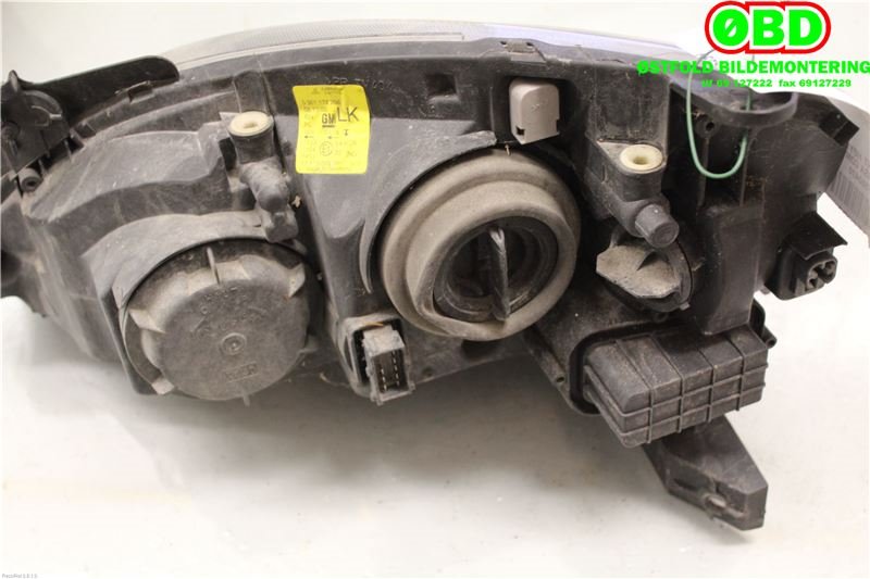 Frontlykt høyre halogen til Opel Combo C 2002-2011  (OPEL|93173252|1216138|)