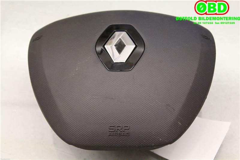 Airbag rattpute til Renault Captur, 2013-2020 (Type I)  (RENAULT|)