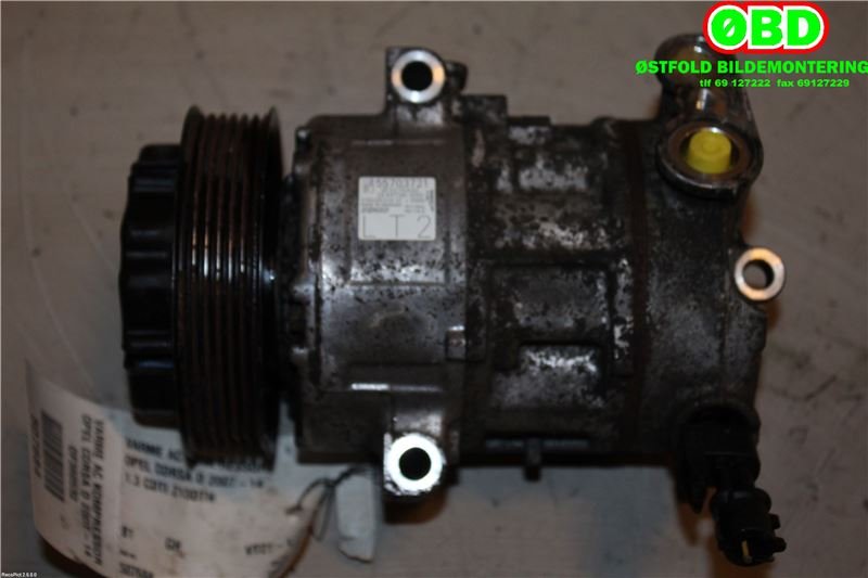 Aircondition kompressor til Opel Corsa D 2006-2014  (OPEL|93190815|6854104|55703721)
