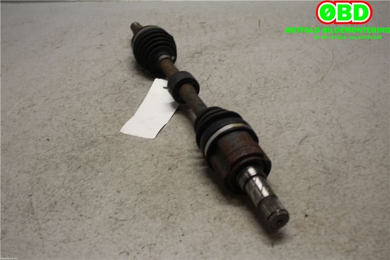 Drivaksel venstre foran til Mazda 2 2011-2014 (Type II, Fase 2) (MAZDA|FA8225600B|)