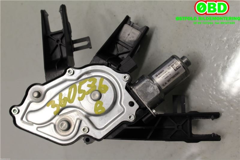 Viskermotor bakrute til Peugeot 308 2013-2021 (Type II)  (PEUGEOT|96 776 805 80|98 195 231 80|9677680580)