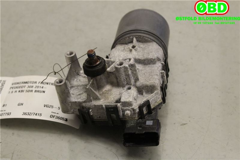 Viskermotor frontrute til Peugeot 308 2013-2021 (Type II)  (PEUGEOT||0390241587)