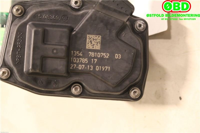 Spjeldhus til BMW 5-Serie 2010-2017 (F10/F11) (F10/F11) (BMW|13 54 7 810 752||13547810752)