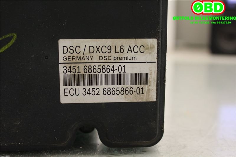 ABS sentral til BMW 5-Serie 2010-2017 (F10/F11) (F10/F11) (BMW|34516868332|)