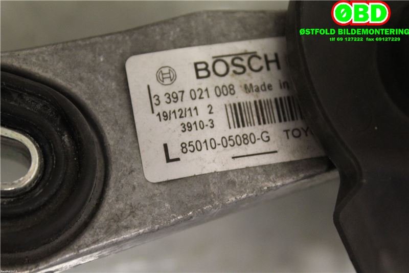 Viskeroverføring til Toyota Avensis 2009-2015 (Type III, Fase 1) (TOYOTA||3397021008|8501005080)