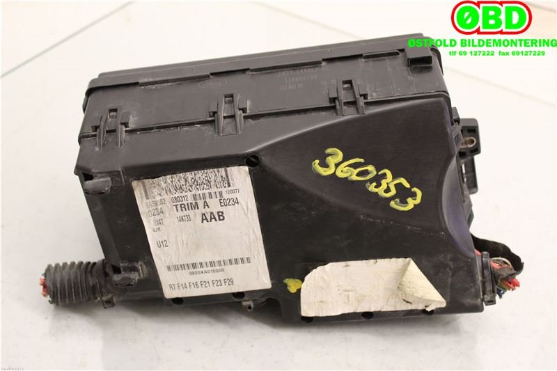 Sikringsboks til Ford Kuga 2008-2012 (Type I)  (FORD|)