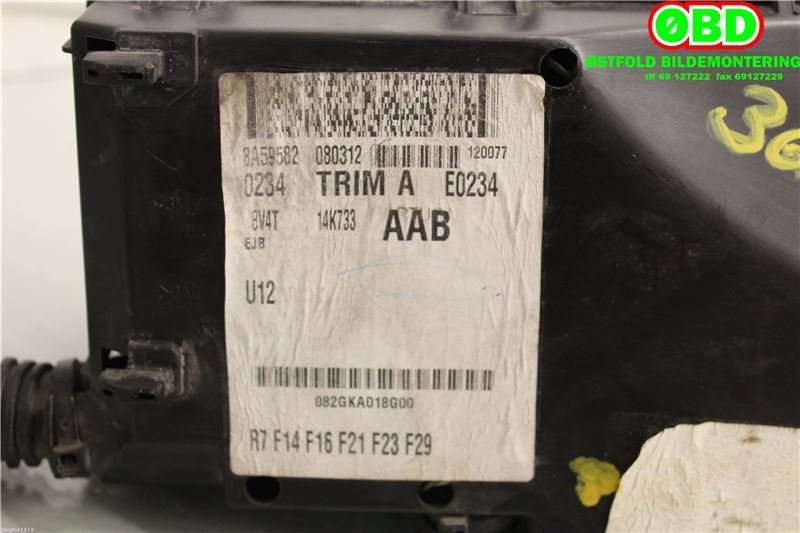 Sikringsboks til Ford Kuga 2008-2012 (Type I)  (FORD|)