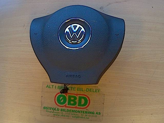 Airbag rattpute til VW Touran, 2010-2015 (Type I, Fase 3)  (VOLKSWAGEN|1T0 880 201 AA)