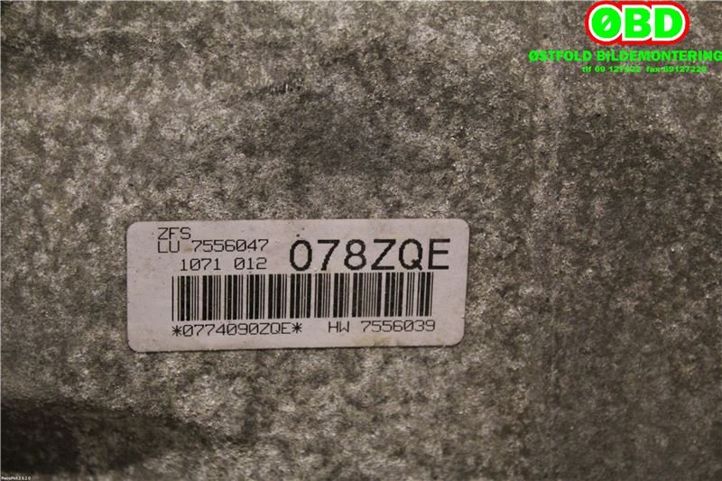 Girkasse automat til BMW 3-Serie 2005-2011 (E90/E91/E92/E93) (E90/E91/E92/E93) (BMW|24007535009|)