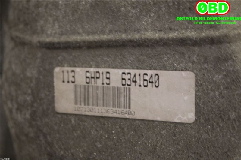 Girkasse automat til BMW 3-Serie 2005-2011 (E90/E91/E92/E93) (E90/E91/E92/E93) (BMW|24007535009|)