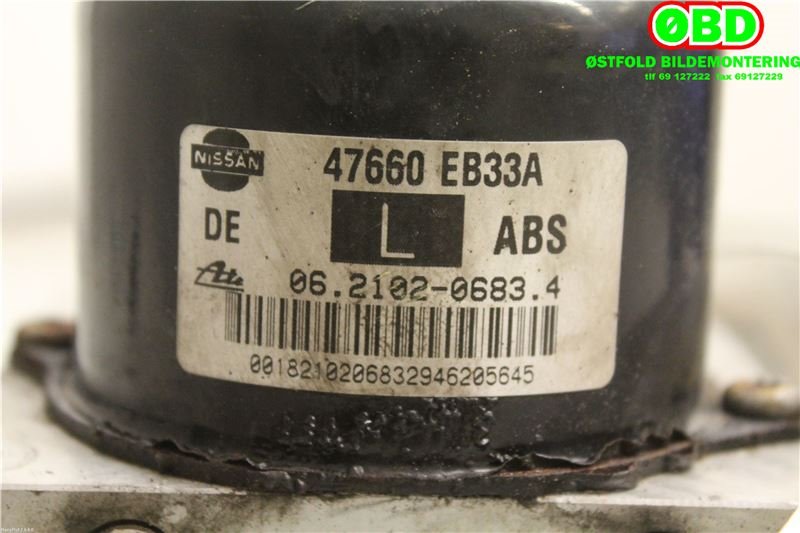 ABS sentral til Nissan Navara 2005-2010 (Fase 1) (D40) (D40) (NISSAN|47660EB33A|)