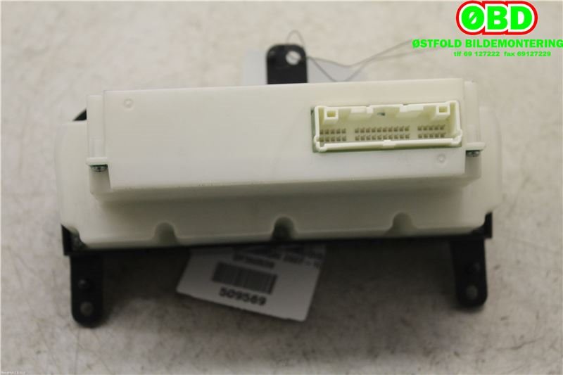 Varmeapparat betjening til Nissan Qashqai 2007-2010 (Type I, Fase 1)  (NISSAN|27500JD40C|)