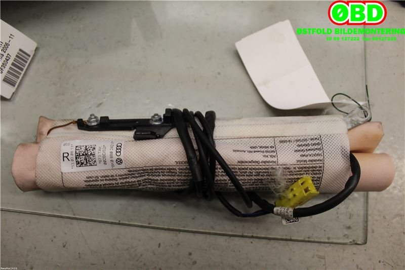 Airbag sidepute høyre til Audi A4, 2007-2014 (Type IV) (B8) (B8) (AUDI|8K0 880 242 F)