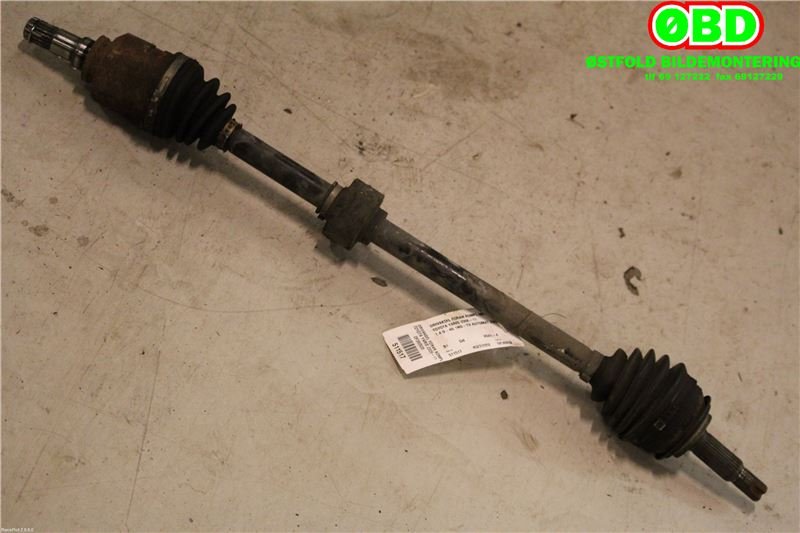 Drivaksel høyre foran til Toyota Yaris, 2006-2009 (Type II, Fase 1)  (TOYOTA|434100D180)
