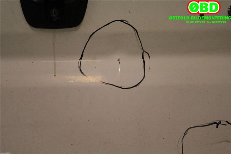 Dør høyre bak til Peugeot Boxer 2007-2013 (Type III, Fase 1) (PEUGEOT|8703 A8|)