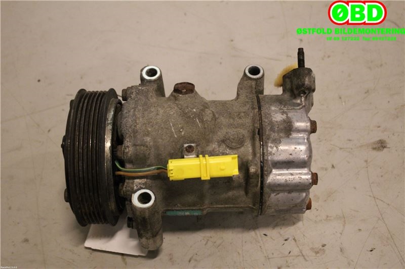 Aircondition kompressor til Citroën C3 2002-2009 (Type I)  (CITROEN|6453QG|9800821980|9655191680)