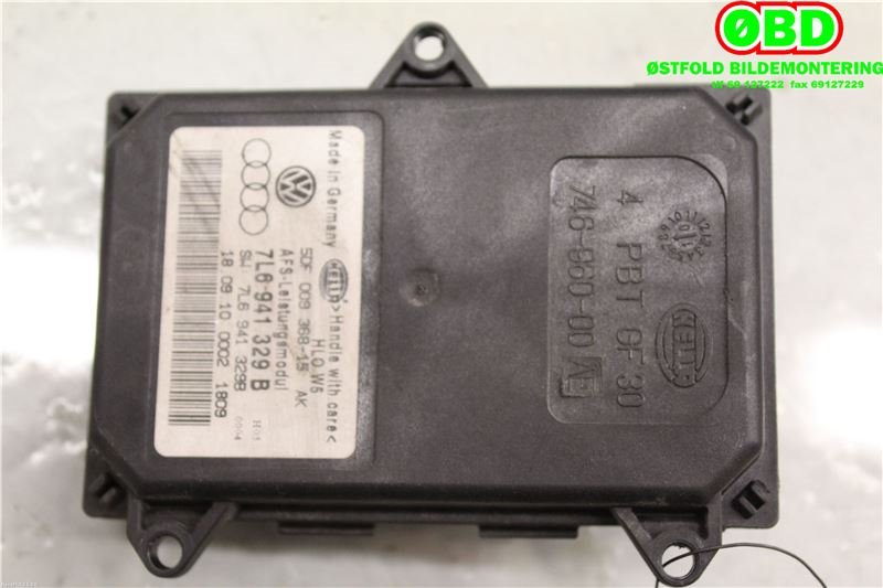 Styreenhet xenon/ballast til Škoda Octavia 2005-2008 (Type II, Fase 1)  (7L6 941 329 B||7L6941329B)