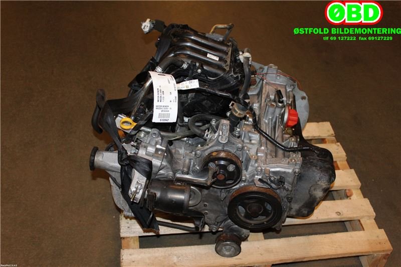 Motor bensin til Mazda 2 2007-2010 (Type II, Fase 1)  (MAZDA|ZJ4602300A|)