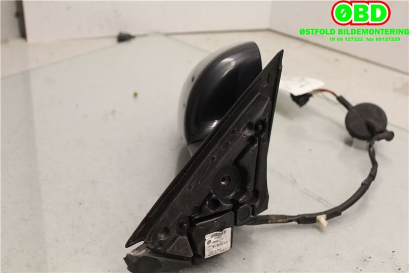 Speil høyre til Audi A3 2003-2008 (Type II, Fase 1)  (AUDI|8P1 858 532 G|)