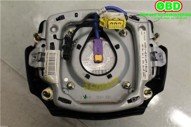 Airbag rattpute til Audi A3 2003-2008 (Type II, Fase 1)  (AUDI|8P0880201BL|)