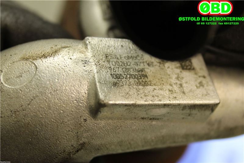 Turbo til Ford Fiesta 2008-2012 (Type VI, Fase 1)  (FORD|1696537||9673283680)