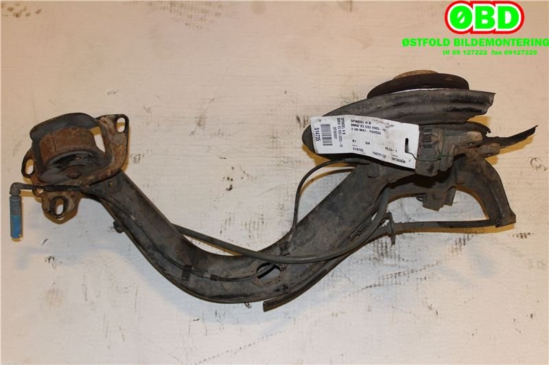 Hjulspindel høyre bak til BMW X3 2007-2010 (Fase 2) (E83) (E83) (BMW|33303420502|)
